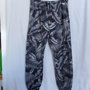 PINK Victorias Secret Black and Gray Joggers
